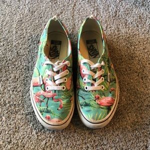 Vans flamingo shoes